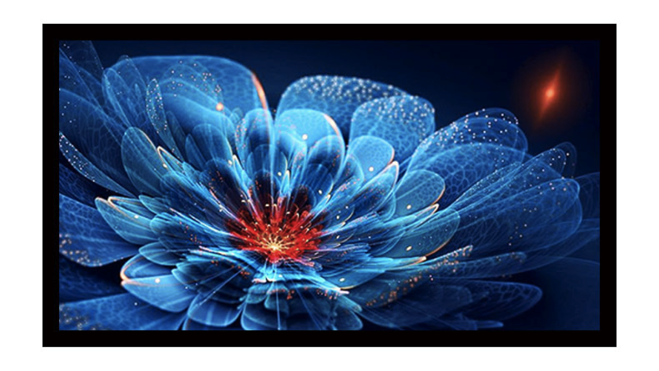 MAZL SELECTION Ecran de projection Fixe 4K 150" 16:9